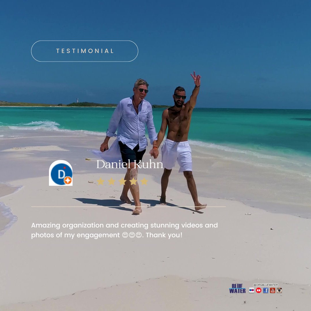 Los Roques Proposal Man a man